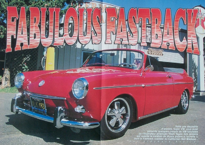 Neil Bledsoe's 1969 Fastback Roadster