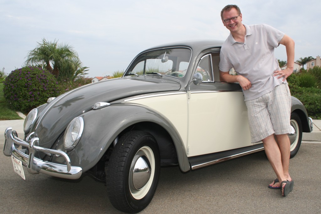 Vince and His Restored '64 VW Bug