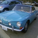 '68 VW Type 34: Front View